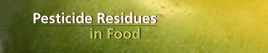 Pesticide Residues in Food