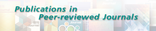 Publications in Peer-reviewed Journals