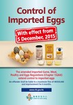 Control of Imported Eggs