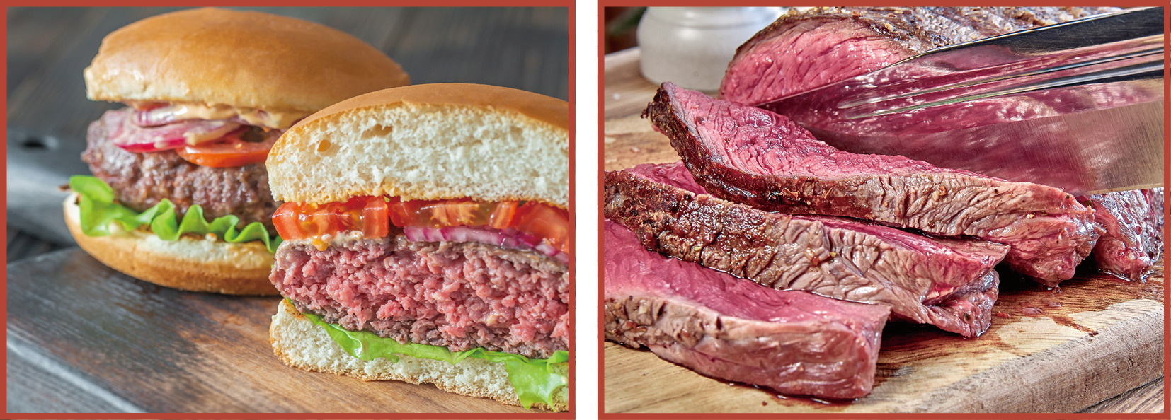 消費者不宜進食未經煮熟的漢堡牛肉或牛扒，以免食物中毒