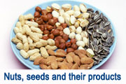 Nuts, seeds and their products