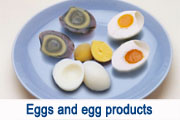 Eggs and egg products  