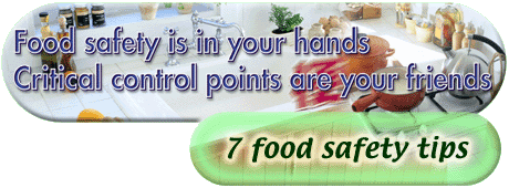 7 food safety tips
