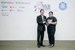 Photo 6：Mr Hui Wang Chuen, the second runner‐up of the Low-Salt and Low-Sugar Front-of-pack Label Design Competition.