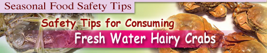 Safety Tips for Consuming Fresh Water Hairy Crabs