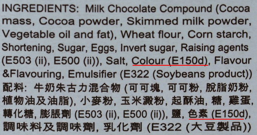 市民選購食品時可查看標籤上是否標示含有醬色 III 和醬色 IV( 編號 150c 和 150d) 