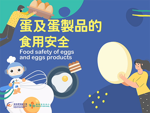 Food safety of eggs and eggs products | 蛋及蛋製品的食用安全