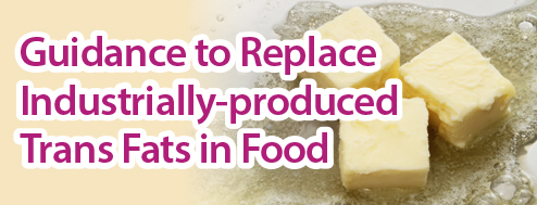Guidance to REPLACE Industrially-produced Trans Fats in Food