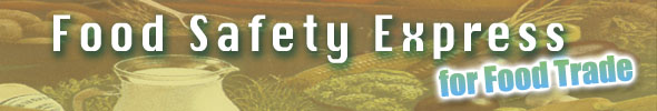 Banner of Food Safety Express for Food Trade
