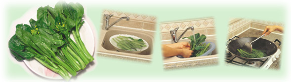 Proper handling of vegetables