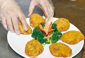 An attractive and tasty dish must also be safe for consumption