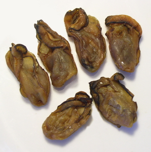 Dried oysters