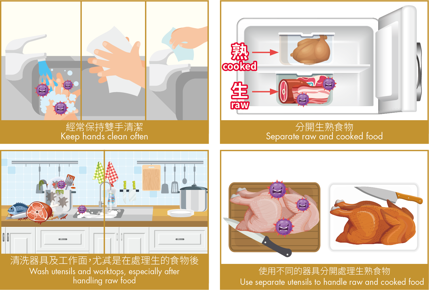 How To Prevent Food Contamination CASZ
