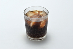 Caramel colours are commonly used in cola drinks to give the distinctive brown colour