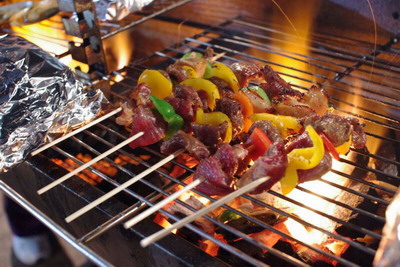 Barbecued food prepared by charcoal grilling may contain higher levels of PAHs