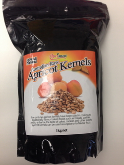 The affected raw apricot kernels (Photo by courtesy of the Food Standards Australia New Zealand) 