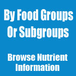 Browse nutrient information by food groups/ subgroups