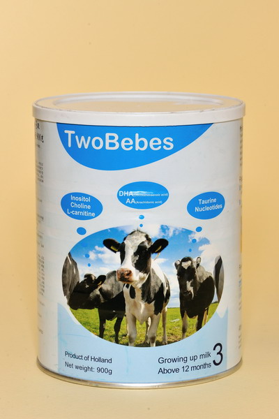 TwoBebes Growing-up milk 3 (for children aged above 12 months) may be contaminated with Salmonella