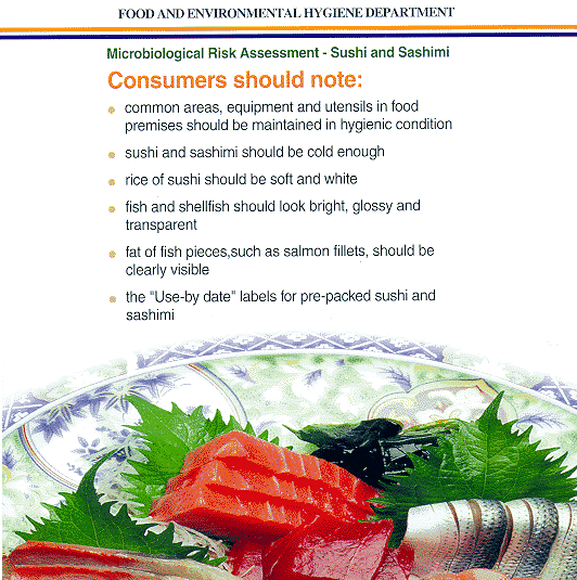 Sushi and Sashimi in Hong Kong