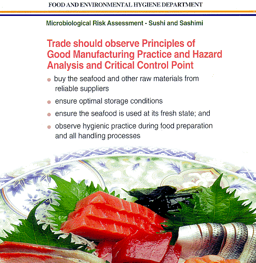 Sushi and Sashimi in Hong Kong