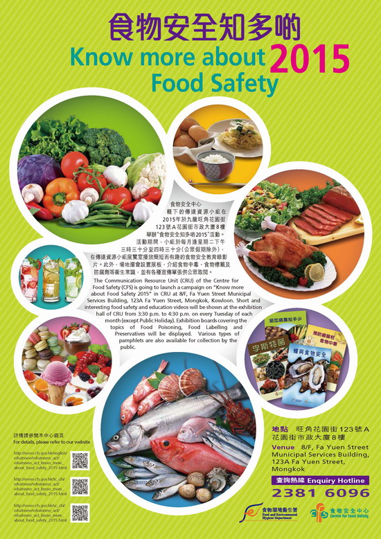 Know more about Food Safety 2015 (2)