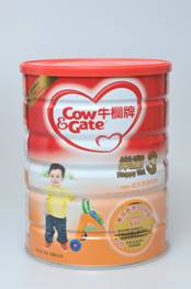 受肉毒杆菌污染的配方奶产品照片一