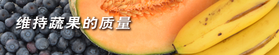 维持蔬果的质量横额