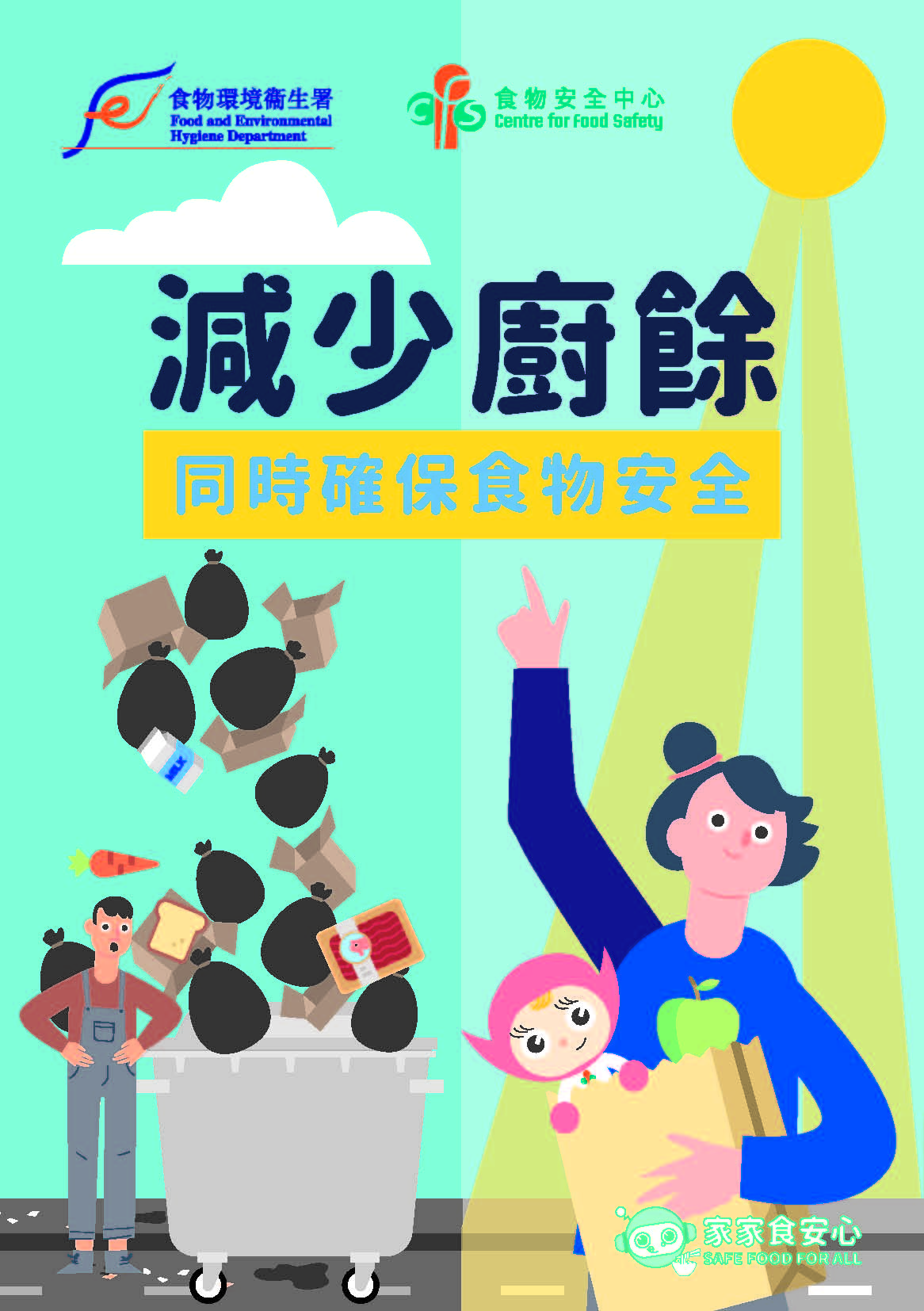 減少廚餘同時確保食物安全