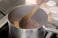 Sauce preparation and cooking